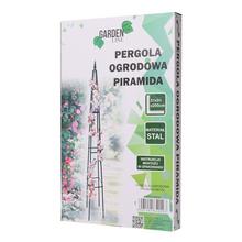 Opora pre ťahacie rastliny v tvare pyramídy.