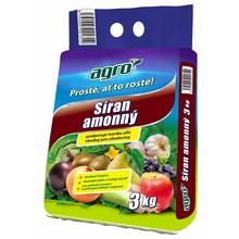 Hnojivo Síran amonný 3kg vrece AGRO