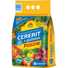 Granulované hnojivo Cererit s guánom jesenný 5kg.