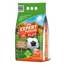 Hnojivo EXPERT PLUS jeseň 10kg v obale s futbalovým motívom.
