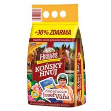Granulovaný konský hnoj Váňuv 2,5kg s prírodnými zložkami.