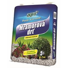 Mramorová drť 4-7mm, 5L balenie