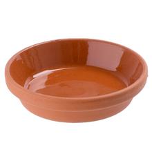 Miska glazúrovaná, terakotová, priemer 6,9 cm.