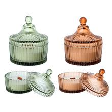 Sviečka VOŇ.V SKLE SPA RETREAT v sklenenom obale.