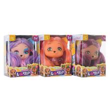 Psík s vlasmi v rôznych farbách, 10 cm.