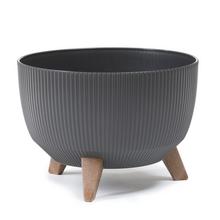 Grapitová misa Roma Jumper na nožičkách, 24 cm.