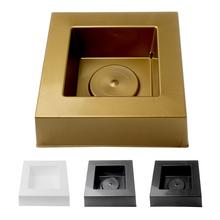 Miska kváder 30 cm v zlatom, bielom a čiernom prevedení.