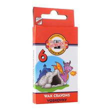 Sada voskových pasteliek s obrázkom draka.