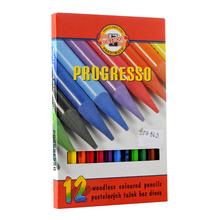 Sada 12 bezdrevených pasteliek Progresso.