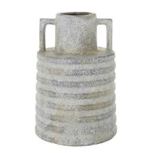 Antická amfora s textúrou, výška 27 cm, priemer 19 cm.