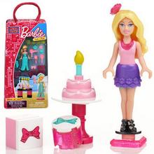 Skladacia Barbie bábika s doplnkami a tortou.