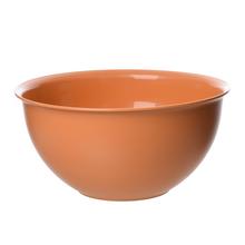 Okrúhla misa 3L v oranžovej farbe.