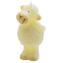 Figúrka baranček stojaci ecru 10cm.