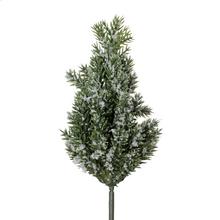 Zápich stromček osnežený 15 cm