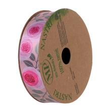 Stuha s ružami 2,5 cm x 15 m