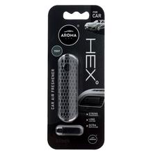 Vôňa do auta pevnácenaAROMA CAR HEX BLACK
