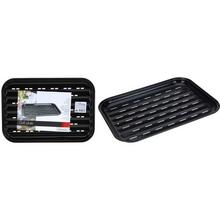 Plech na grilovanie s otvorenými drážkami.