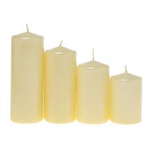 Sviečky adventné postupné 50/4 v ecru farbe.