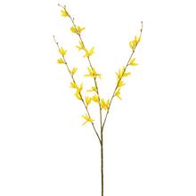 Umelé kvety Zlatý dážď s tromi vetvami v žltej farbe.