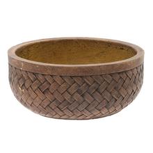 Obal misa Lucy v tmavohnedej farbe, keramický, mrazuvzdorný.