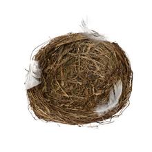 Hniezdo s pierkami 8 cm