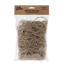 Jutová sieťka na podporu rastlín, rozmer 1,8x1,8m.