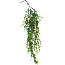 Umelá girlanda z eukalyptu v bledozelenej farbe, dĺžka 83 cm.