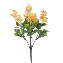 Umelé kvety zápich bobuľky v oranžovej farbe.