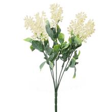 Umelé kvety biele bobuľky na zápich.