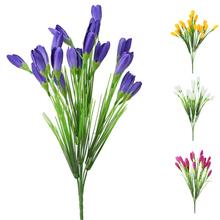 Kytica umelých kvetov krokus mix v rôznych farbách.