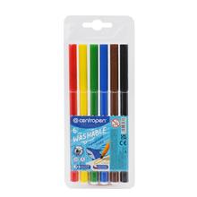 Sada popisovačov Centropen 7790, 6 kusov, umývateľné.