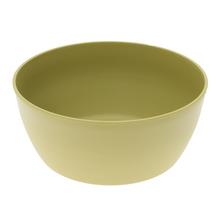 Dizajnová misa v olivovej farbe s priemerom 20 cm a objemom 2,1 litra.