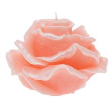 Ružová sviečka v tvare ruže Elizabeth.