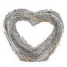 Obal v tvare srdca z prútia