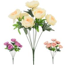 Kytica umelých ruží v mixe farieb.