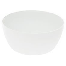 Biela dizajnová misa Vila Snow s objemom 2,1L.