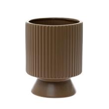 Obal na podstavci keramika svetlohnedá