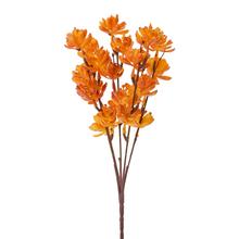 Umelá zeleň sukulent oranžová 30 cm