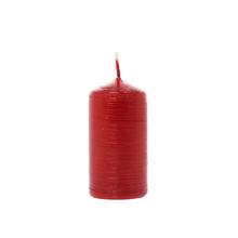 Červená sviečka DRAPANA VAL.40/80