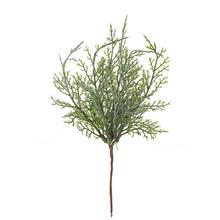 Zápich čečina zasnežená glitter 25 cm