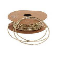 Zlatá šnúra stuha na balenie darčekov.