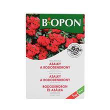 Hnojivo BOPON 1kg na rododendrony s červenými kvetmi.