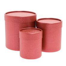 Ružové darčekové krabičky v sade S/3.