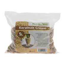 KERAMZIT farebný Cream 1L v balení.