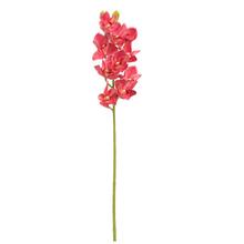 Umelá orchidea Cymbidium v ružovej farbe, dĺžka 74 cm.