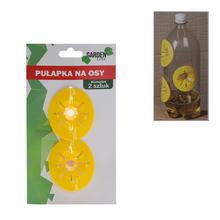 Lapač osí v žltej farbe, balenie obsahuje 2 kusy.