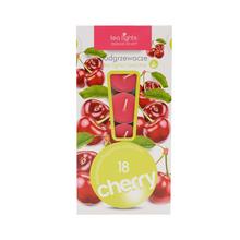 Sada voňavých čajových sviečok s príchuťou čerešne.