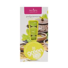 Sviečky s vôňou zeleného čaju, balenie 18 kusov.