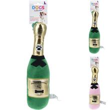 Hračky pre psov v tvare šampanského fľaše