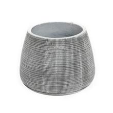 Biely keramický obal na kvetináče J140 Beth Antik.